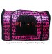 Printed Carry Bag Pink For Pet